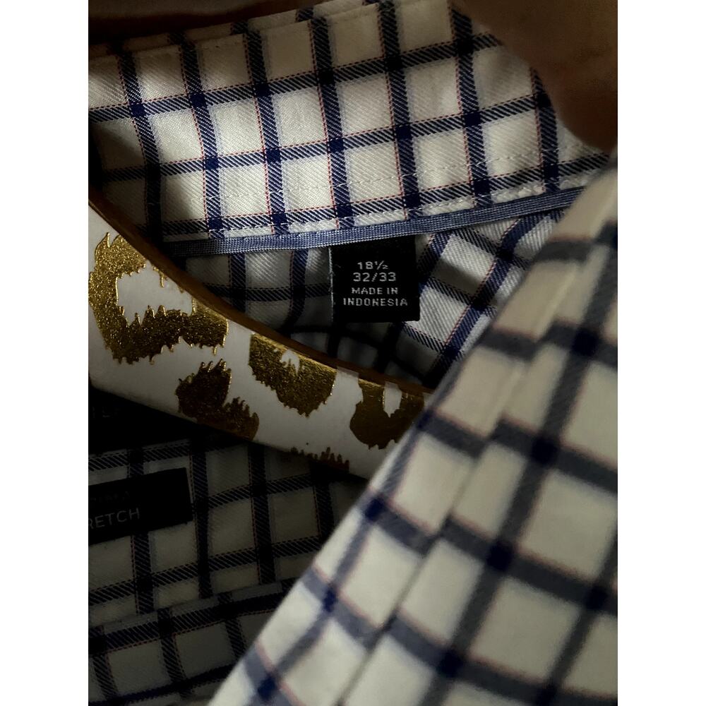 Tommy Hilfiger Big Fit Men's Button Down | 18.5 - Picture 5 of 5